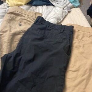 Black and Tan Chinos for Smart Casual Style. 3 pairs Shorts 3 diff brands